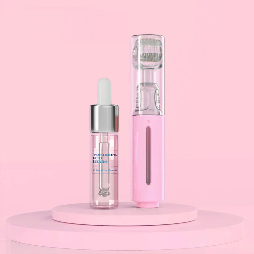 Lippenvolumen-Set – Serum & Roller